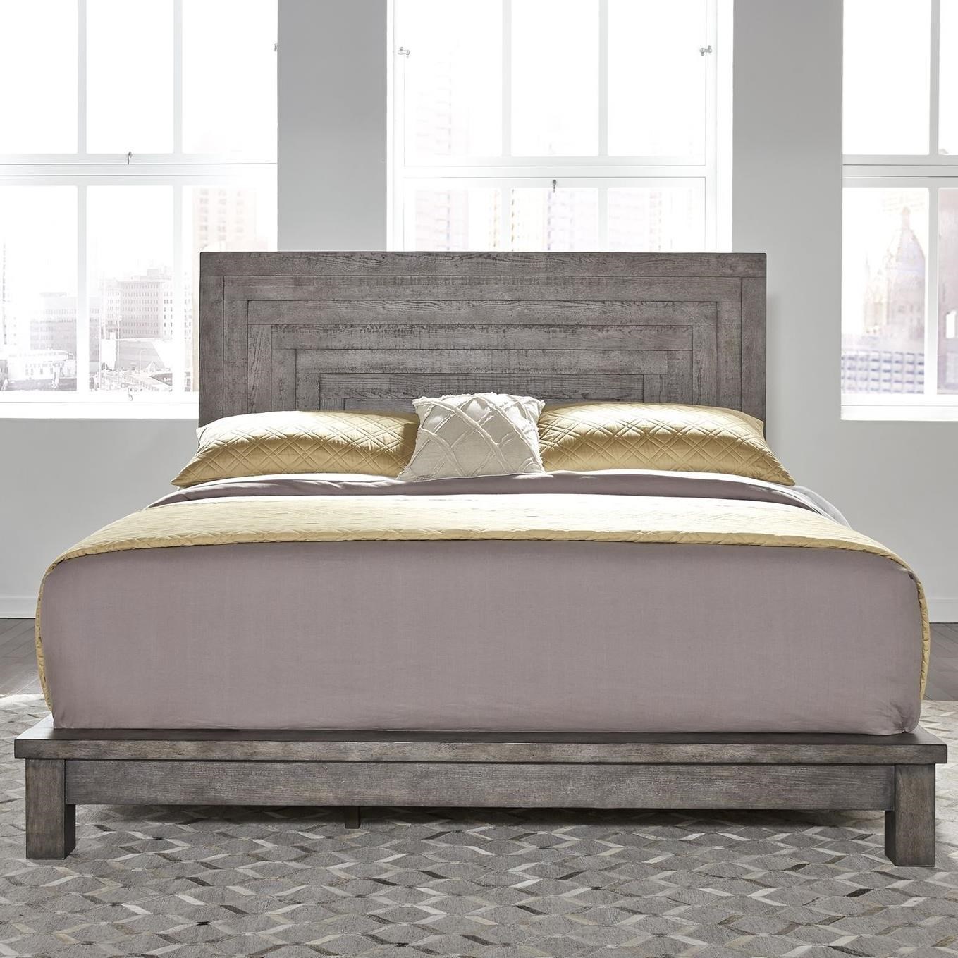 Farmhouse platform bed discount